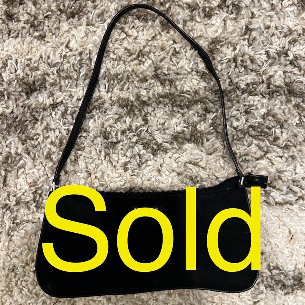 SOLD — DO NOT BUY Kate Spade Y2K Suede Shoulder Bag